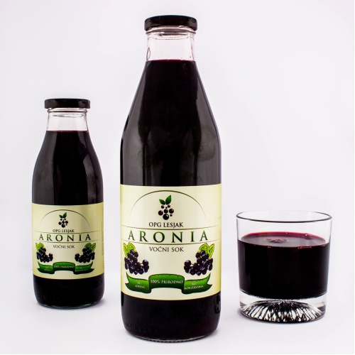 Aronia bottle package design thumb