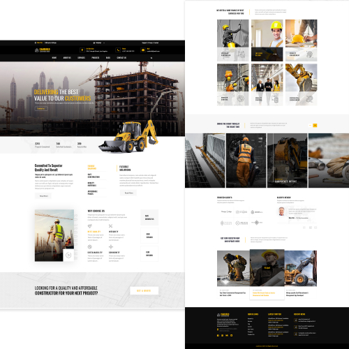 Canbuild- Construction PSD Template