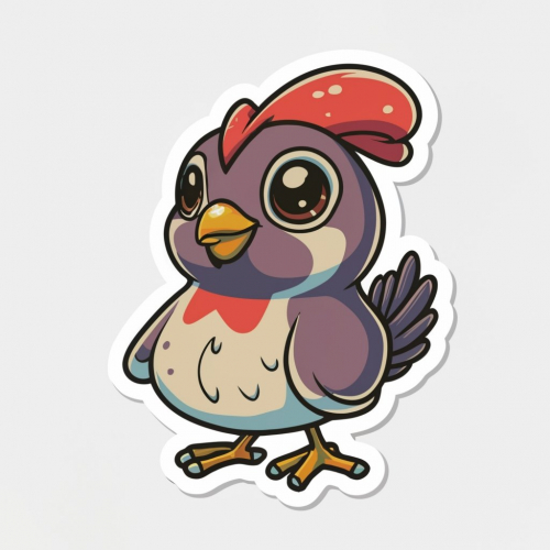 nice cartoon sticker