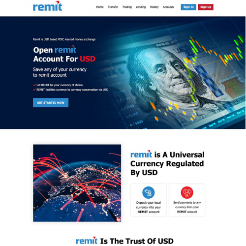 Currency Exchange Company Website thumb