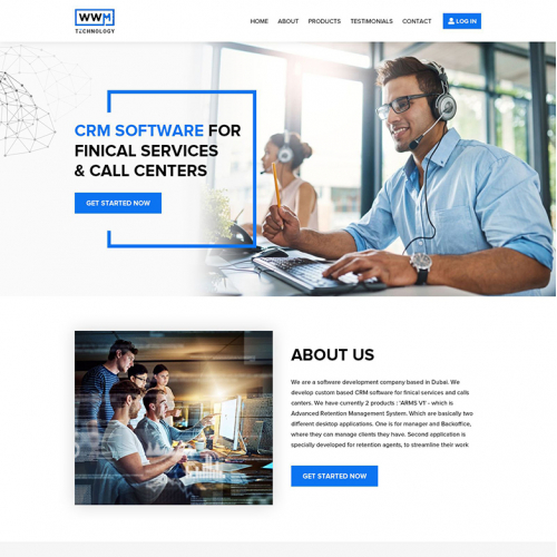 Technology Company - Website Design thumb