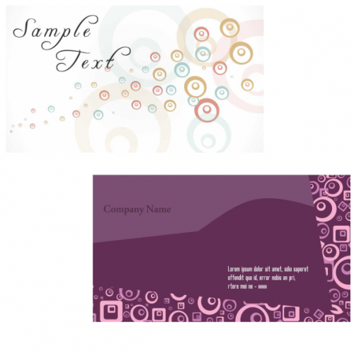 business card