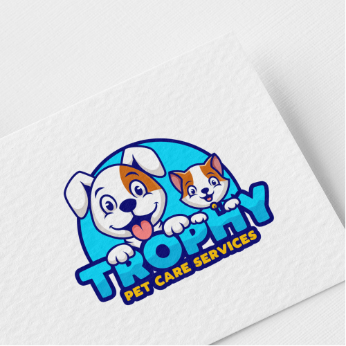 Pet care logo thumb
