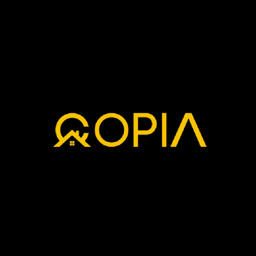 Copia Real Estate Logo Concept