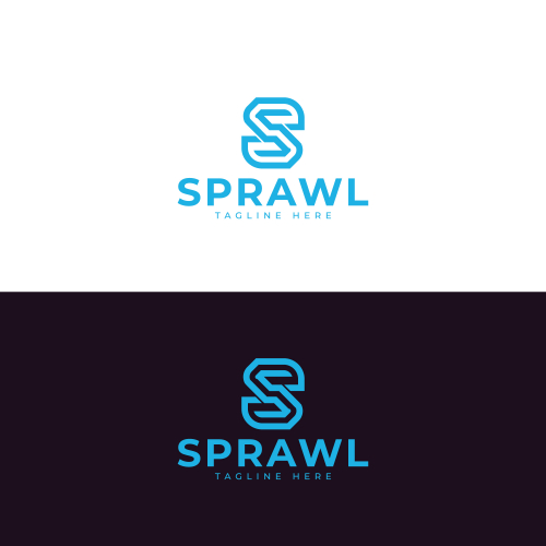 Letter S (sprawl) logo design