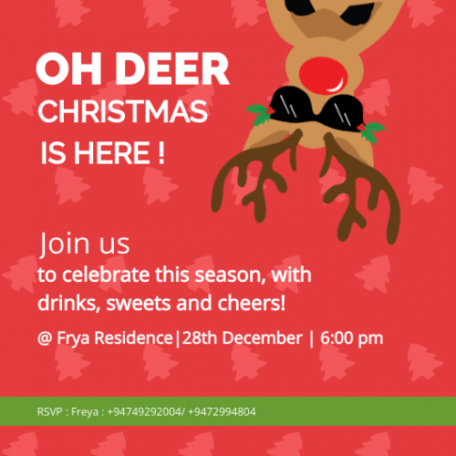Oh Deer Christmas is Here!