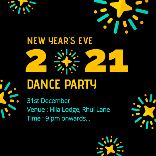 NYE dance party
