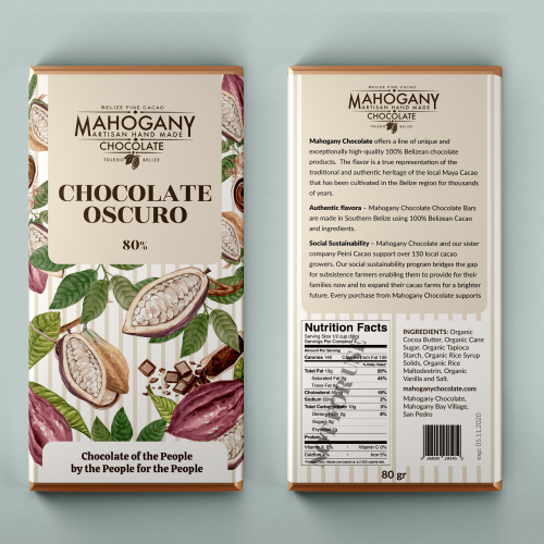 Mahogany chocolate Packaging thumb