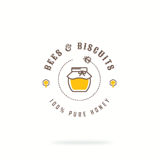 Logo for honey