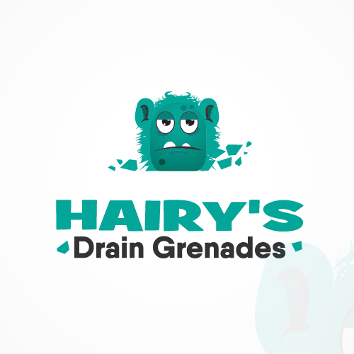 Logo with a pretty monster