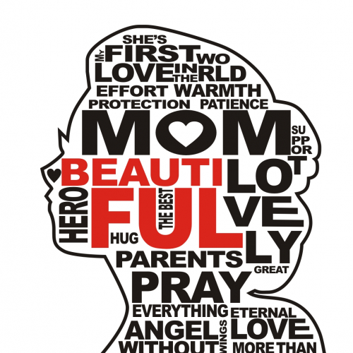 Mom's typography