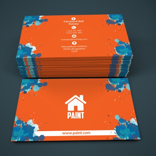 Business Card For Graphic Designer/Painter/Artist thumb