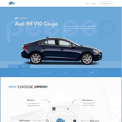 Car Related Website thumb