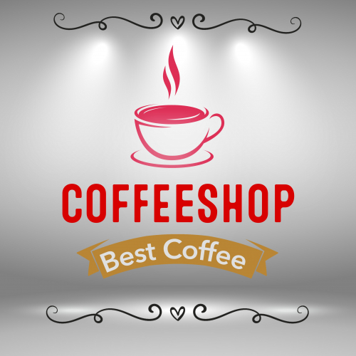 Coffee shop logo