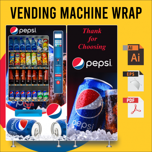 Vending Machine Wrap