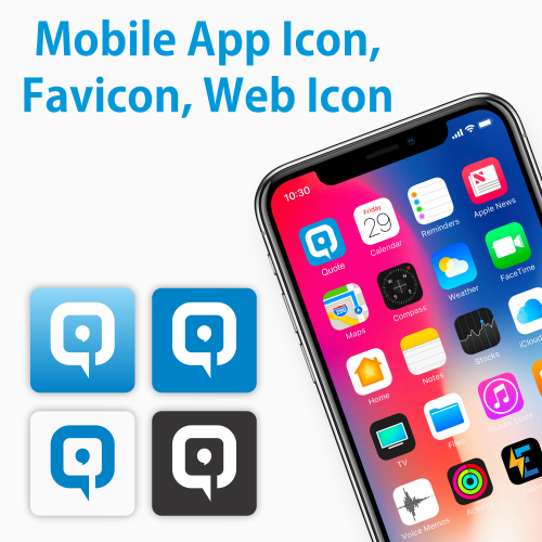 mobile app icon, favicon, web icon