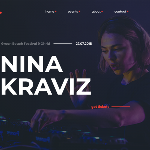 clubbing daily iu 003 / landingpage