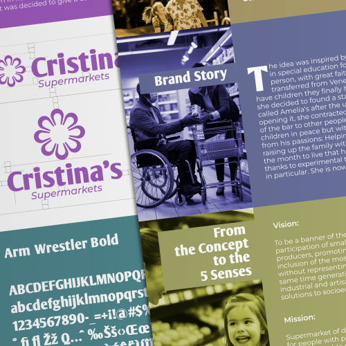 Brand Design and Style Guide for Supermarket Franchise