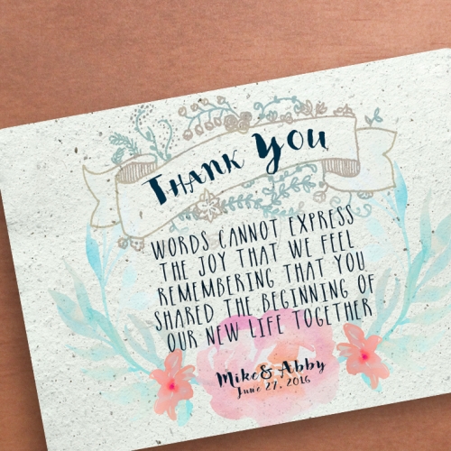 Thank You Card