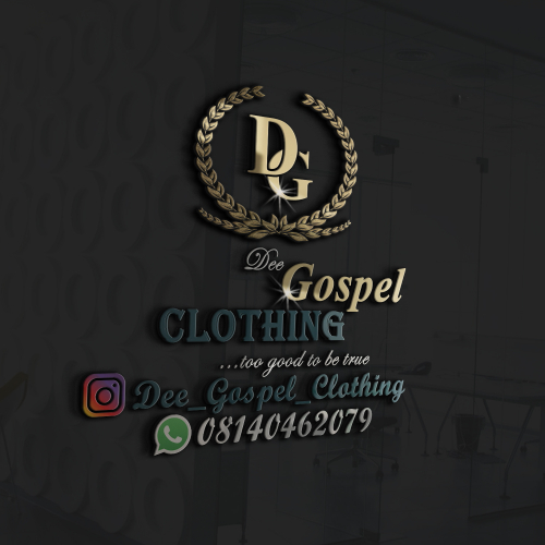 Logo Mockup with contact address