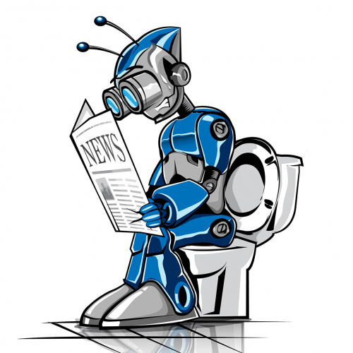 BLUE ROBOT