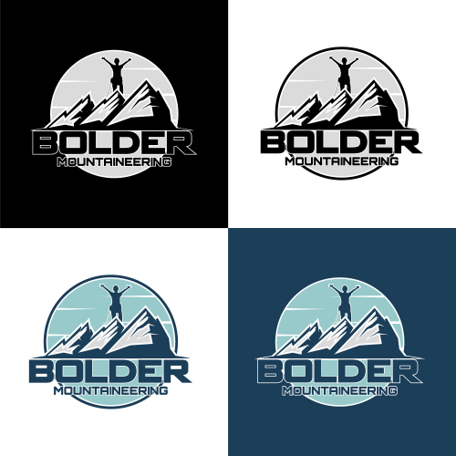 Mountaineering logo design, thumb