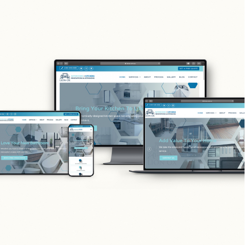 Home Renovator Website Graphic Design thumb