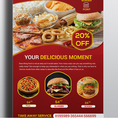 FAST FOOD SHOP FLYERS thumb