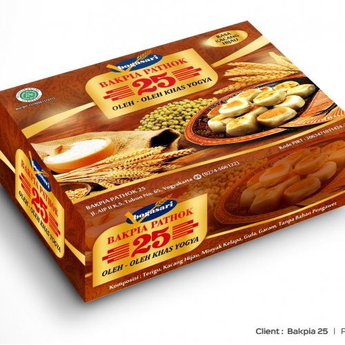 Packaging Bakpia Pathok 25