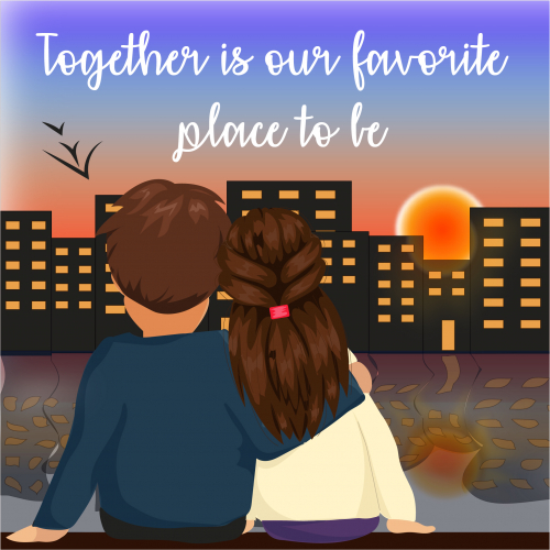 Together is our favorite place to be!