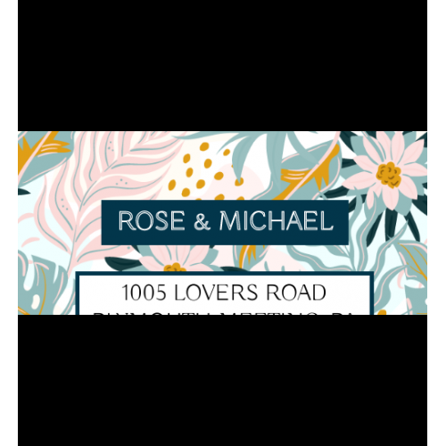Address label
