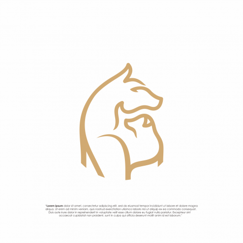 horse and dog logo