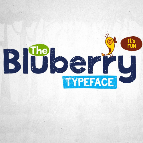 Bluberry Typeface
