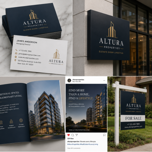 Real Estate Brand Identity Design