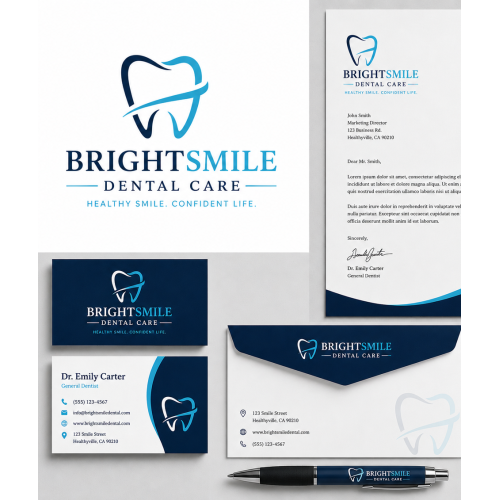 Dental Care Brand Identity Design