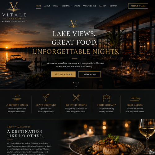 Restaurant Website Design