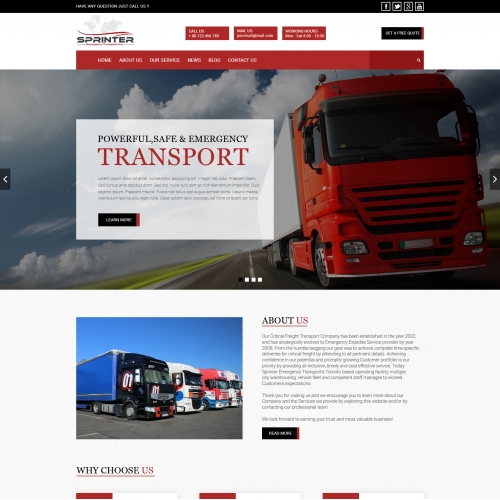 Transportation Homepage thumb