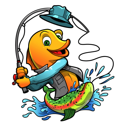 Fishing Mascot