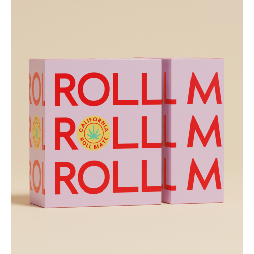 RollMates CBD Box Packaging Design
