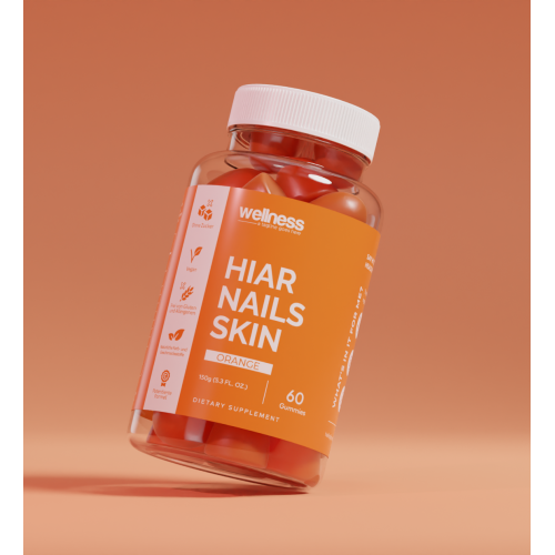 Vibrant Gummy Label Design