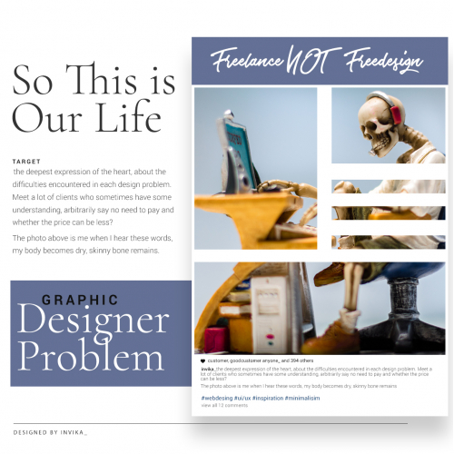 Graphic designer Poster