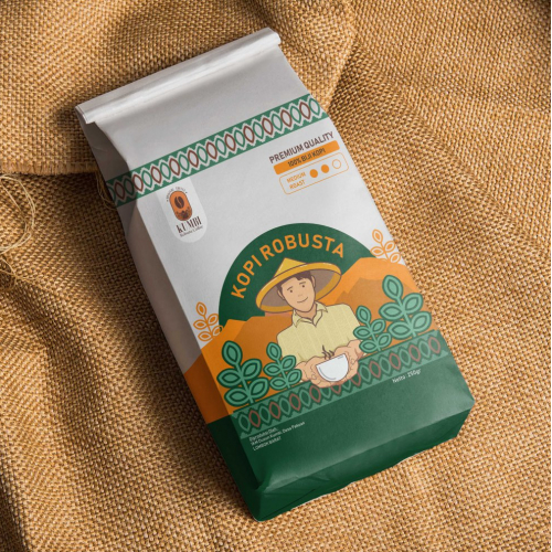 kumbi robusta coffe package thumb