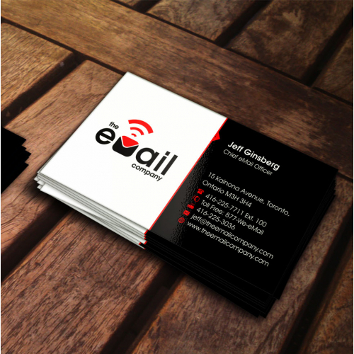 The Email Company business card design thumb