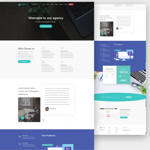 Web Design for Agency thumb