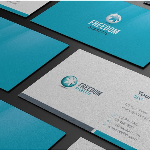 Business card thumb