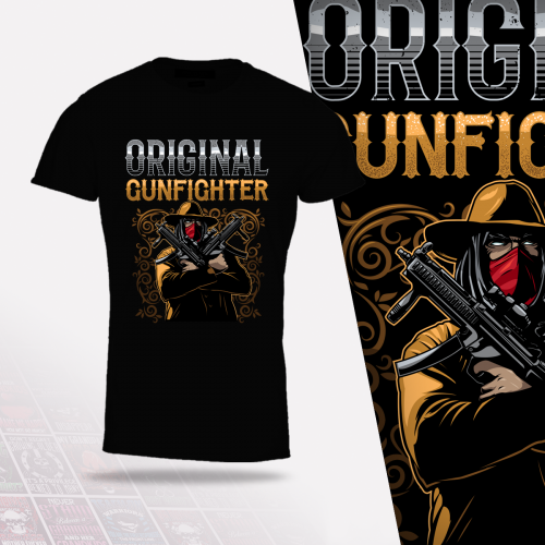 Original Gunfighter T-shirt Design thumb
