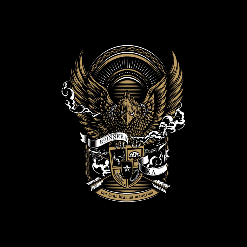 Garuda Tshirt Design