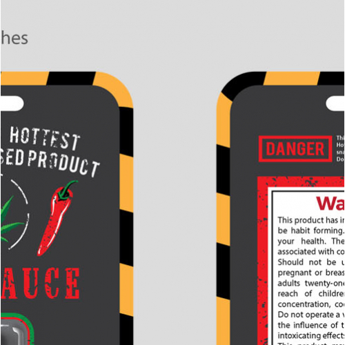 Fireline Cannabis - blister pack design options