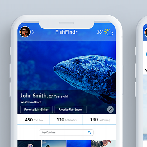 Fishing social app thumb