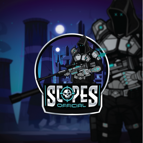Scopes Official gaming mascot logo thumb